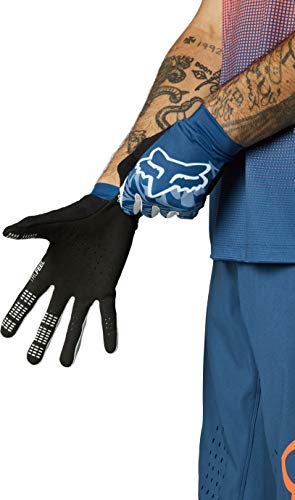 FOX Guantes Largos Flexair Azul - Talla: M