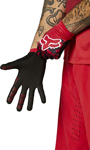 FOX Guantes Largos Flexair Rojo/Negro