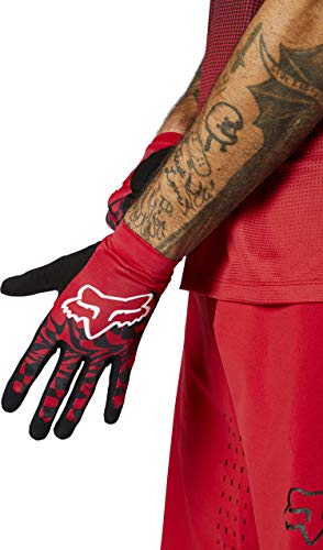 FOX Guantes Largos Flexair Rojo/Negro