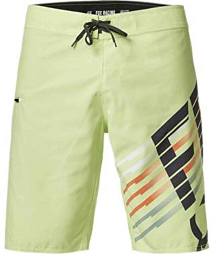 Fox Racing Lightspeed - Bañador para hombre Verde Caliza W32