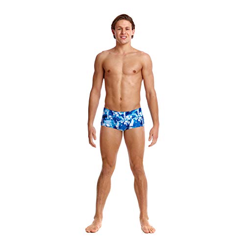 Funky Trunks Classic Trunks - Bañador para hombre (M, Head First)