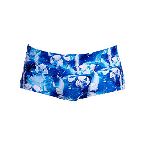 Funky Trunks Classic Trunks - Bañador para hombre (M, Head First)