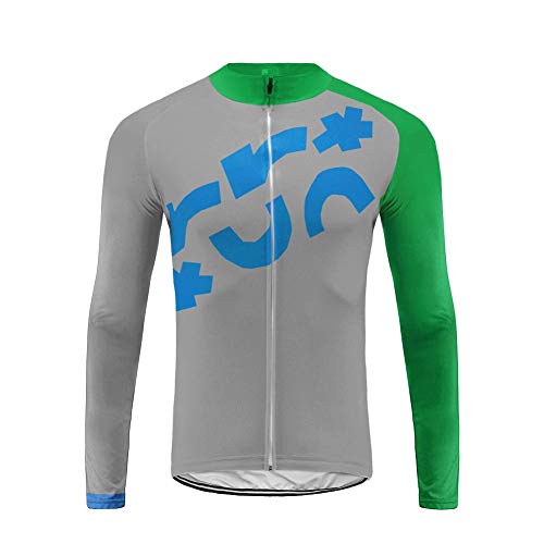 Future Sports Hombre Cycling Jersey Maillot Ciclismo Manga Larga Camiseta de Ciclistas Ropa Ciclismo