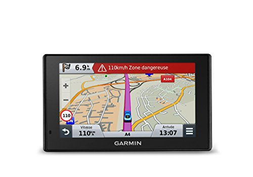 Garmin Drive 5 Plus MT-S - Navegador GPS para Coche, 5 Pulgadas, mapas de Europa 46 países, mapas de mapas, tráfico, Zonas de Peligro para la Vida, Wi-Fi Integrado