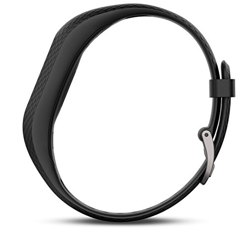 Garmin VivoSmart 3 - Monitor de actividad inteligente con sensor de frecuencia cardiaca en la muñeca y herramientas de fitness, Negro, S/M