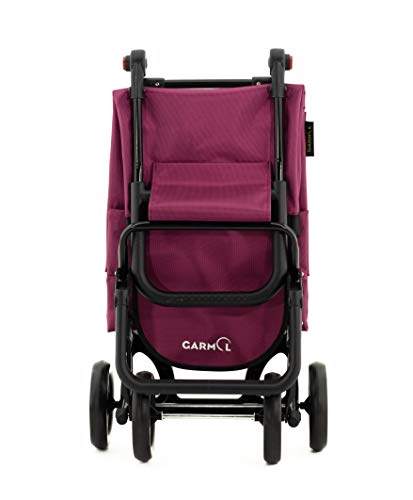 Garmol Carro Compra, Granate, 66L