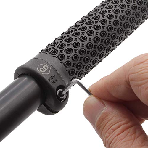 GD Grip Division ® Puños para manillar de bicicleta MTB con bloqueo de bloqueo, color negro