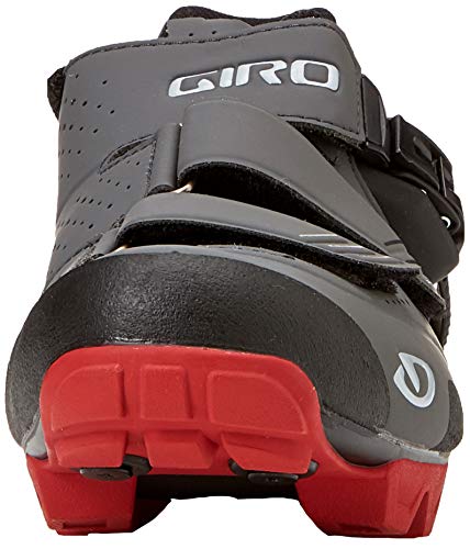 Giro Privateer R MTB, Zapatos de Bicicleta de montaña Hombre, Darkshadow Dark Red, 48 EU