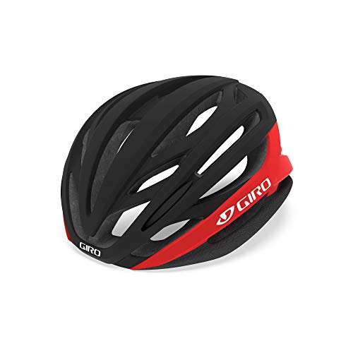 Giro Syntax Casco de Carretera, Unisex, Negro Mate/Brillante, Small/51-55 cm