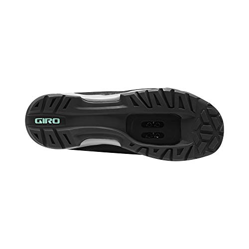 Giro Ventana W Fastlace - Bicicleta eléctrica para Mujer, Mujer, Zapatillas para Bicicleta eléctrica, MTB Trail Touring, Gris Oscuro, 41 UE