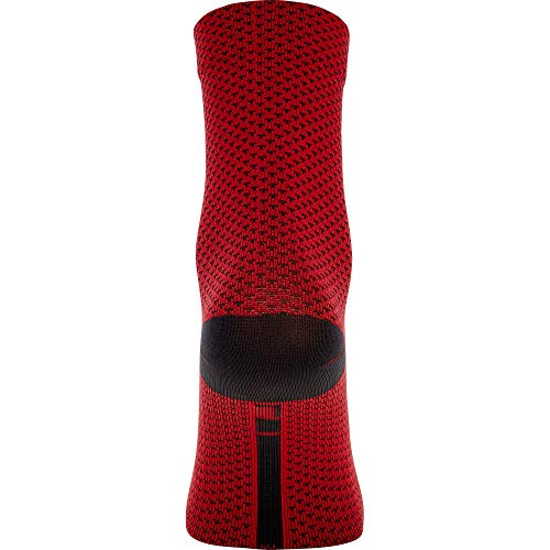 GORE WEAR C3 Calcetines para ciclismo unisex, Talla: 41-43, Color: rojo/negro