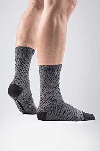 GORE WEAR C3 Calcetines para ciclismo unisex, Talla: 44-46, Color: gris/negro