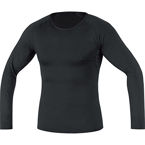 GORE Wear Camiseta interior transpirable y térmica de hombre, M, Negro, 100318