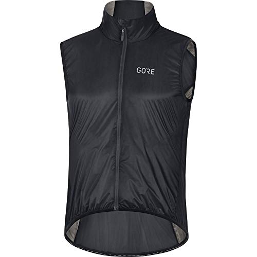 GORE WEAR Chaleco de ciclismo Ambient para hombre, GORE-TEX INFINIUM, L, Negro