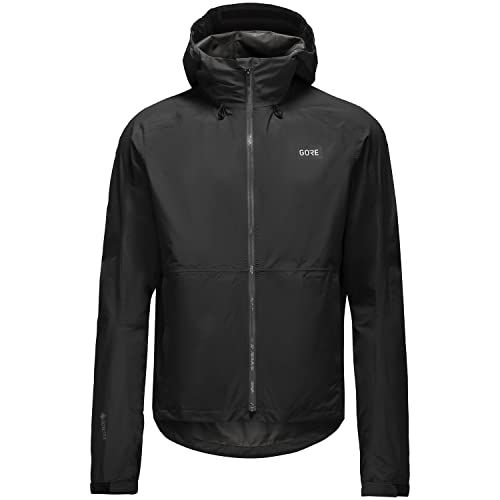 GORE WEAR Chaqueta de ciclismo para hombre Endure, GORE-TEX PACLITE PLUS, XL, Negro