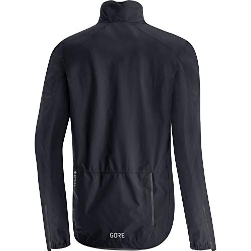 GORE WEAR Chaqueta de ciclismo para hombre, GORE-TEX PACLITE, M, Negro