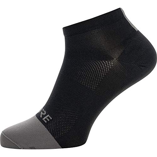 GORE WEAR M Calcetines unisex, Talla: 44-46, Color: negro/gris