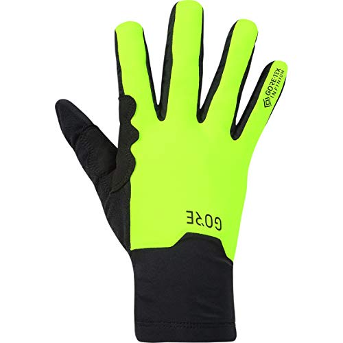 GORE WEAR M Guantes GORE-TEX INFINIUM, 8, Negro/Amarillo neón