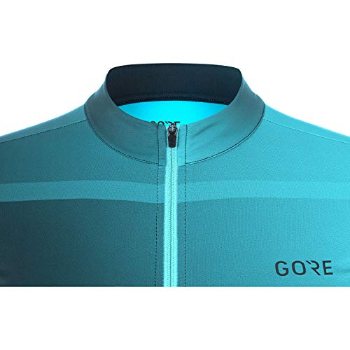 GORE WEAR Maillot Ardent de mujer, GORE Selected Fabrics, 36, Azul turquesa/Azul oscuro