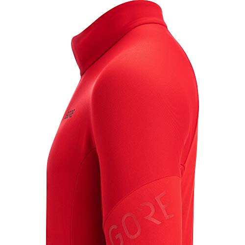 GORE WEAR Maillot térmico de ciclismo para hombre, C3, XL, Rojo