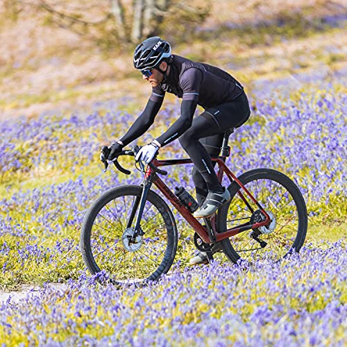 GripGrab Calcetines de Ciclismo de Invierno Térmicos Cortavientos Tobilleros para el Frio Transpirables Costuras Planas