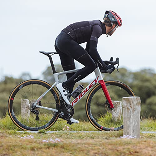 GripGrab Calcetines de Ciclismo de Invierno Térmicos Cortavientos Tobilleros para el Frio Transpirables Costuras Planas