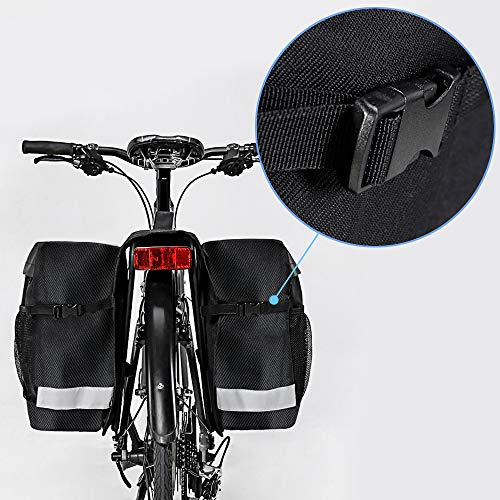 Hebey Pannier Bag Impermeable Bicicleta Asiento Trasero Tronco Bolsa Bicicleta Sillín Trasero Alforjas Accesorios