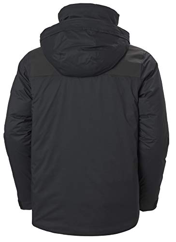 Helly Hansen Chaqueta Arctic Ocean Puffy para hombre, Hombre, Chaqueta, 34059, gris oscuro, medium