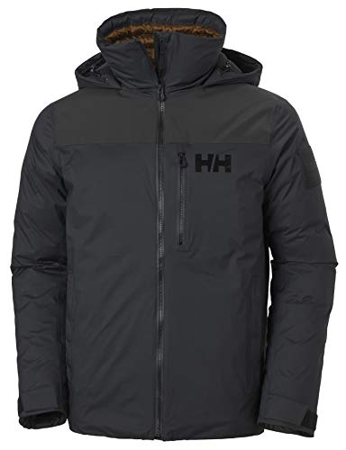 Helly Hansen Chaqueta Arctic Ocean Puffy para hombre, Hombre, Chaqueta, 34059, gris oscuro, medium