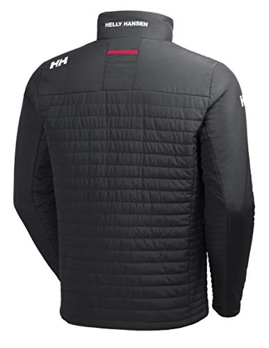 Helly Hansen Crew Insulator - Chaqueta para hombre, Gris/Negro (Ebony), XXL