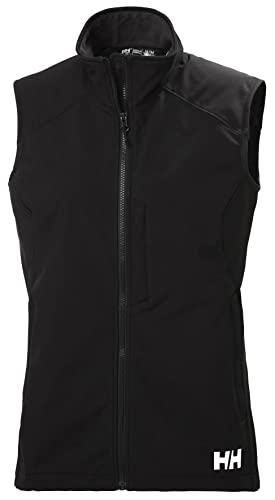 Helly Hansen W Paramount Softshell Vest Chaleco, Mujer, Negro, L