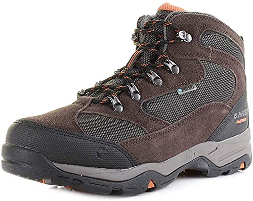 Hi-Tec Storm Waterproof, Botas de Senderismo Hombre, Marrón (Dark Chocolate/DT Taupe/Burnt Orange), 43 EU