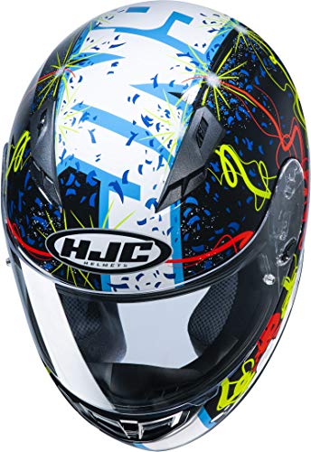 HJC CS-15 Helmet, Unisex-Adult, Nav-MC2, L