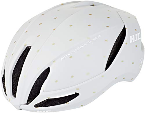 HJC Helmets Furion 2.0 Casco Semi-Aero, Unisex Adulto, MT Off White Gold, M 55~59CM