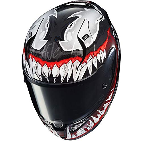 HJC R-PHA-11 Helmet, Hombre, Black/Red, L