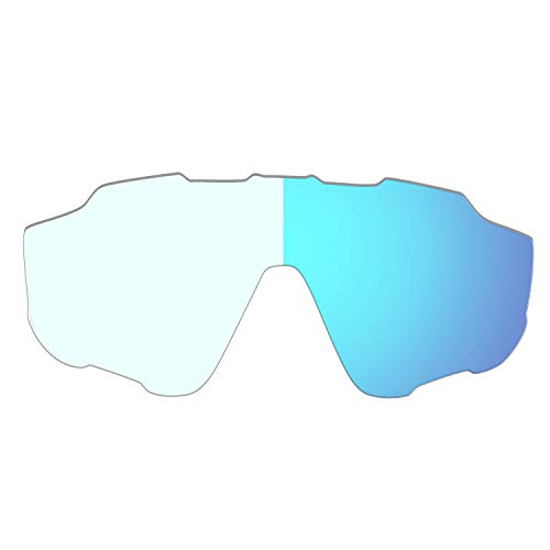 HKUCO Lentes de repuesto para Oakley Jawbreaker Gafas de sol Azul fotocromático