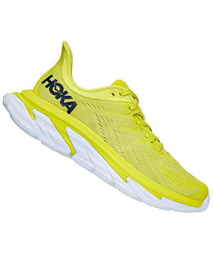 HOKA 1110510 CSWH Clifton Edge, Zapatillas de Running sobre Asfalto para Hombre, Amarillo/Blanco, EU 42