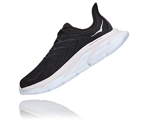 HOKA ONE ONE Clifton Edge - Zapatillas deportivas para hombre, negro (Negro), 44 2/3 EU