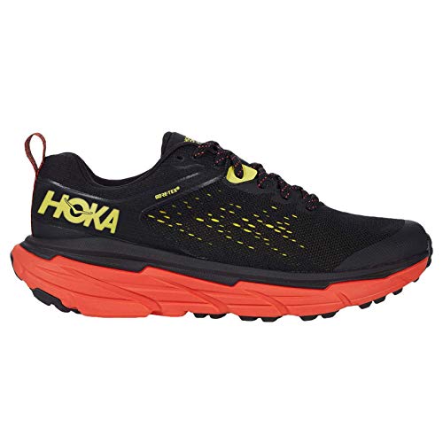 Hoka One One Hombre Challenger ATR 6 GTX Textile Synthetic Black Green Sheen Entrenadores 41 1/3 EU