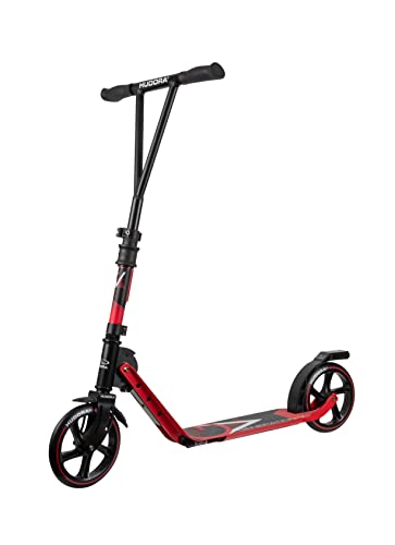 Hudora Big Wheel Generation V 205 - Patinete para niños y jóvenes, 14115, Rojo, 205