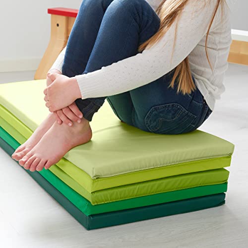 Ikea PLUFSIG - Esterilla Plegable para Gimnasia (78 x 185 cm), Color Verde