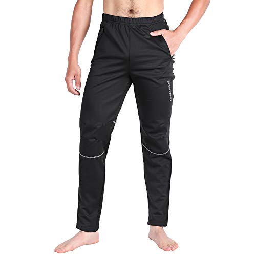 INBIKE Pantalon Largo De Ciclismo Abrigo Transpirable Invierno para Hombre, Pantalones Impermeable para Montaña Senderismo Trekking Senderismo Acampada Escalada(M)