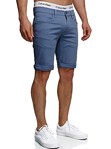 Indicode Hombre Villeurbanne Pantalones Cortos China Blue Medium