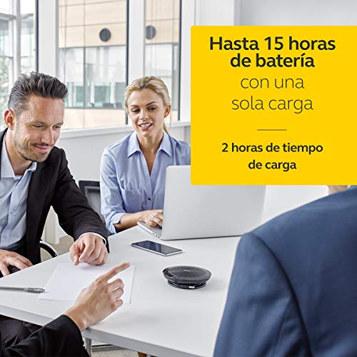 Jabra Speak 510 – Altavoz Portátil para Conferencias con USB y Bluetooth – Compatible con PC, Smartphones y Tabletas