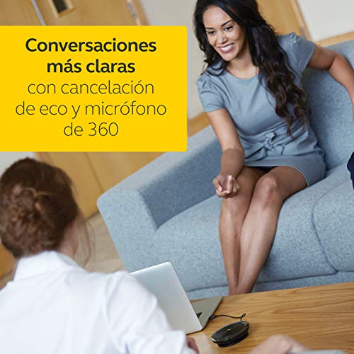 Jabra Speak 510 – Altavoz Portátil para Conferencias con USB y Bluetooth – Compatible con PC, Smartphones y Tabletas