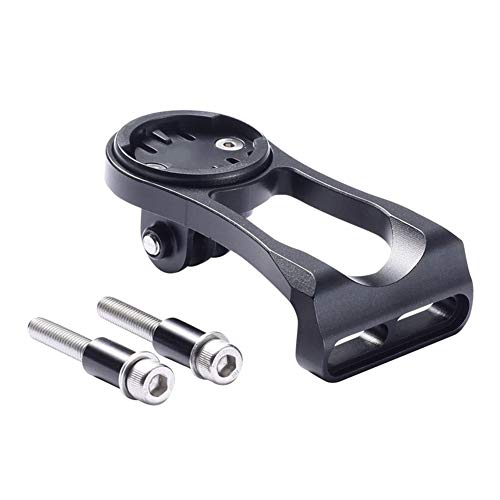 Janjunsi Bici Apretón Frente Soporte Holder para Wahoo Elemnt/Mini/Bolt/Roam Bicicleta Computer (Negro)