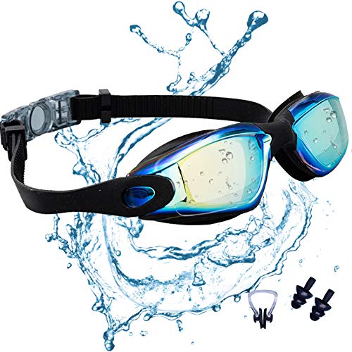 2 Pares de Gafas de Natación Gafas de Natación Antivaho Protección UV  Adulto, Hombre, Mujer, Juventud