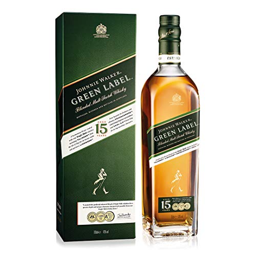 Johnnie Walker - Green Label Whisky Escocés, 700 ml