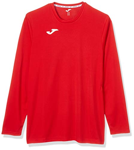 Joma 100092.600 - Camiseta de equipación de Manga Larga para Hombre, Color Rojo, Talla M