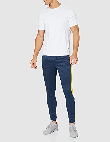 Joma 100761 Pantalones, Hombre, Marino Amarillo, M